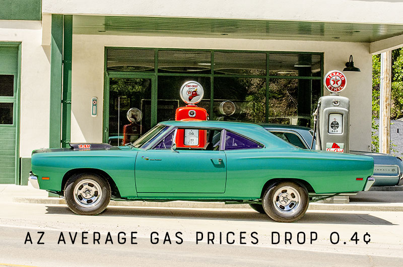 AZ Gas Prices Drop Very Slightly by 0.4¢