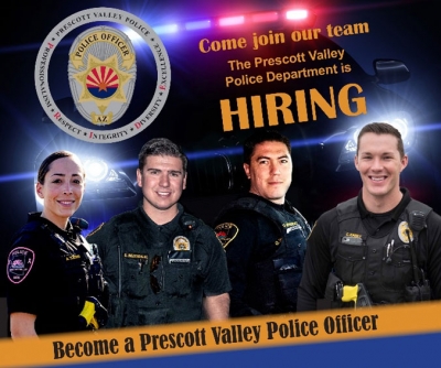 Prescott Valley Police Department is Hiring - Copperstate.News