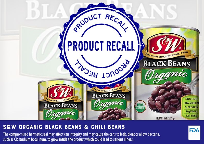 RECALL: S&amp;W Organic Black Beans