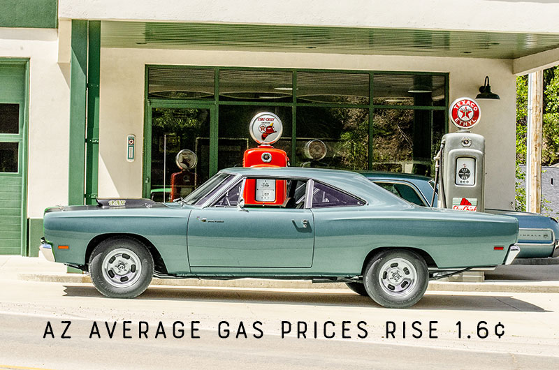 AZ Gas Prices Rise 1.6¢