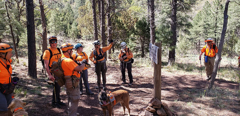 Search and Rescue teams spent six days looking for Mr. Hayes
