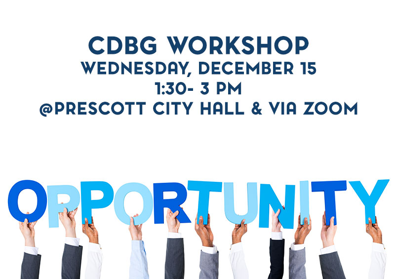 All About CDBG Workshop &amp; Grants