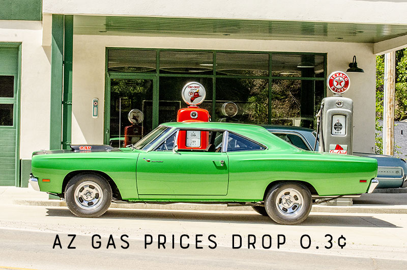 Arizona Gas Prices Drop 0.3¢