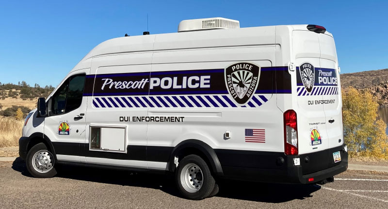 New DUI Processing Vehicle for Prescott PD