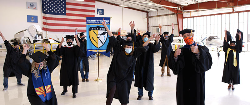 Embry-Riddle Virtual Graduation Ceremony: 621 Students