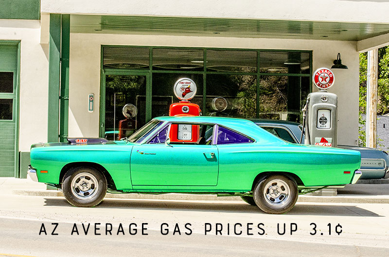 AZ Gas Prices Continue to Rise Over 3¢/gallon