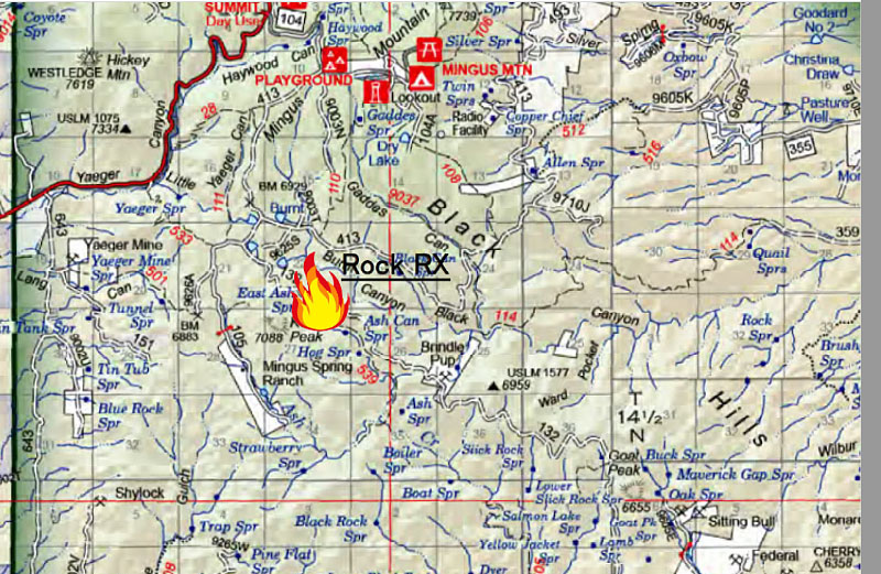 Prescribed Burn Planned on Mingus Mountain