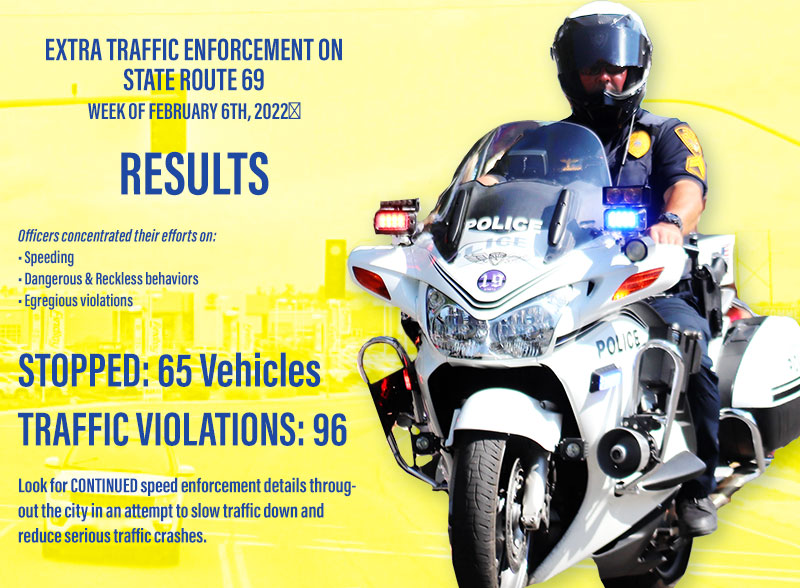 Traffic Enforcement Highway 69 Enforcement