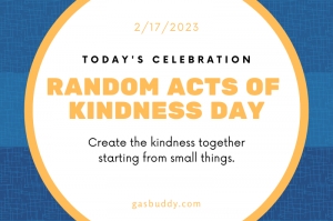 10 Suggestions for Random Acts of Kindness @ the Gas Pump