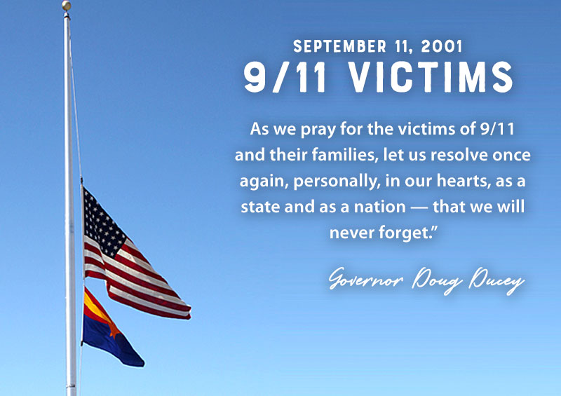 Half-Staff to Honor 9/11 Victims