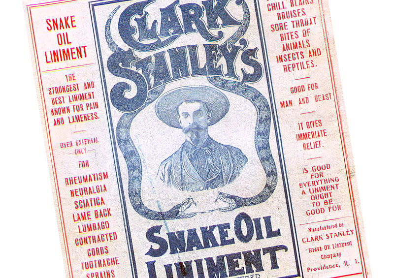 Snake Oil &amp; Home Remedies &amp; Sharlot Hall