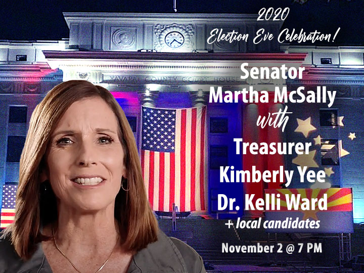 Election Eve Rally with Senator Martha McSally