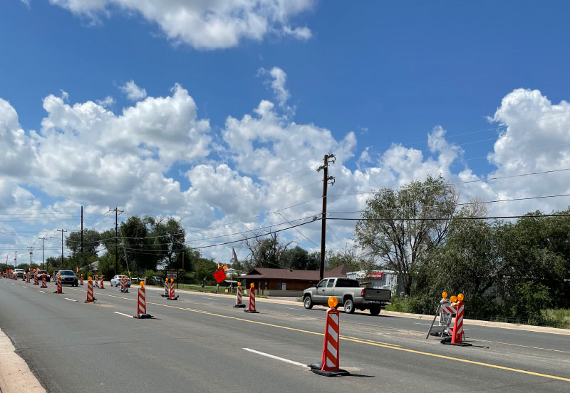 Roadwork on SR 89 in Chino Valley Brings Traffic Shift