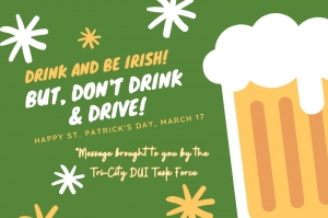 DUI Task Force Planned for St. Patrick&#039;s Day