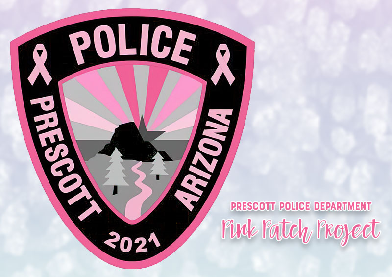 Prescott Police Begin Pink Patch Month