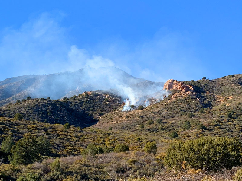 Firefighters Respond to Smoke Report North of Cherry