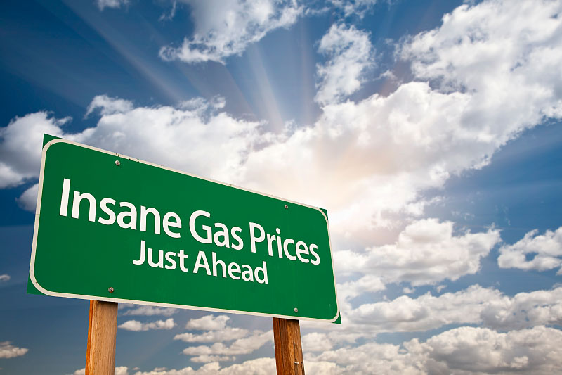 Gas Prices Spike to Highest Since 2008