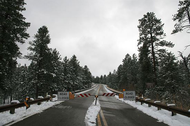 ADOT to Close Highways in White Mountains for Winter