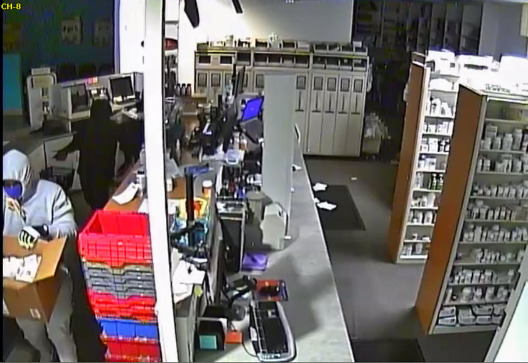 Pharmacy Burglary Suspects Sought