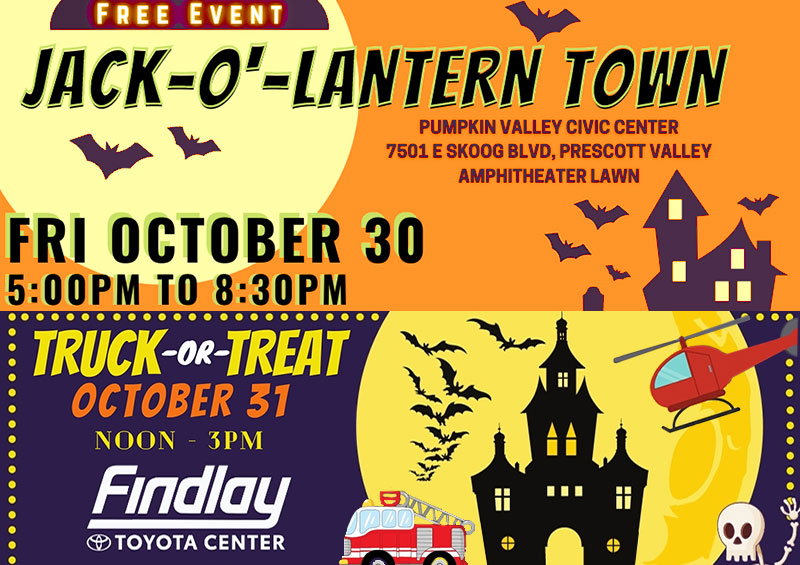 Prescott Valley Hosting Two Halloween Family Events