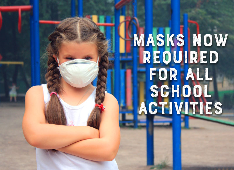 Emergency Measure: Masks Mandatory for School Kids