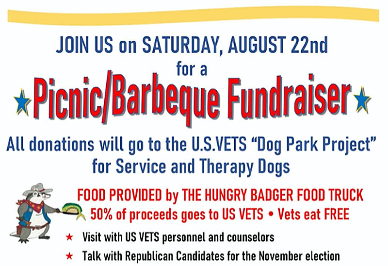 Fundraiser to Benefit US VETS Dog Park Project
